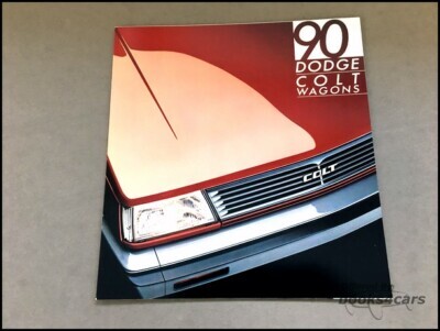 view cover of 1990 Dodge Colt Wagon Sales Brochure