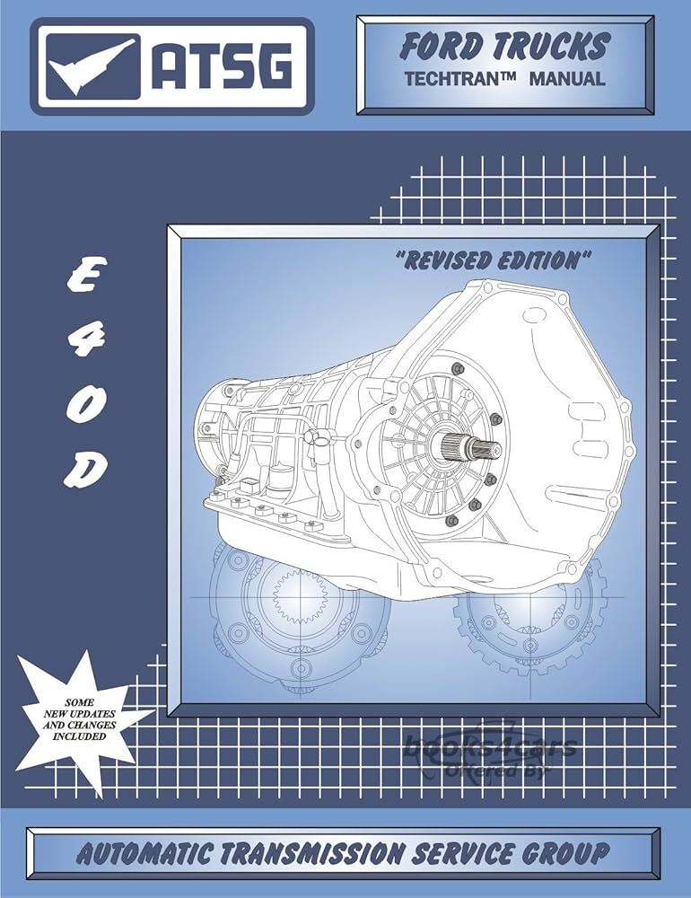 view cover of E40D Transmission Manual by Ford