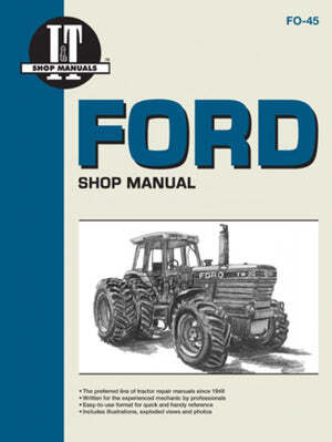 view cover of Models TW 5, TW 15, Tw 25, TW 35 Tractor Shop Service Repair Manual, 160 pages by I&T for Ford New Holland published in 1990 for TW5, TW15, TW25, TW35