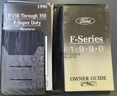 view cover of 1990 F-Series Truck Owners Manual by Ford Covers F150