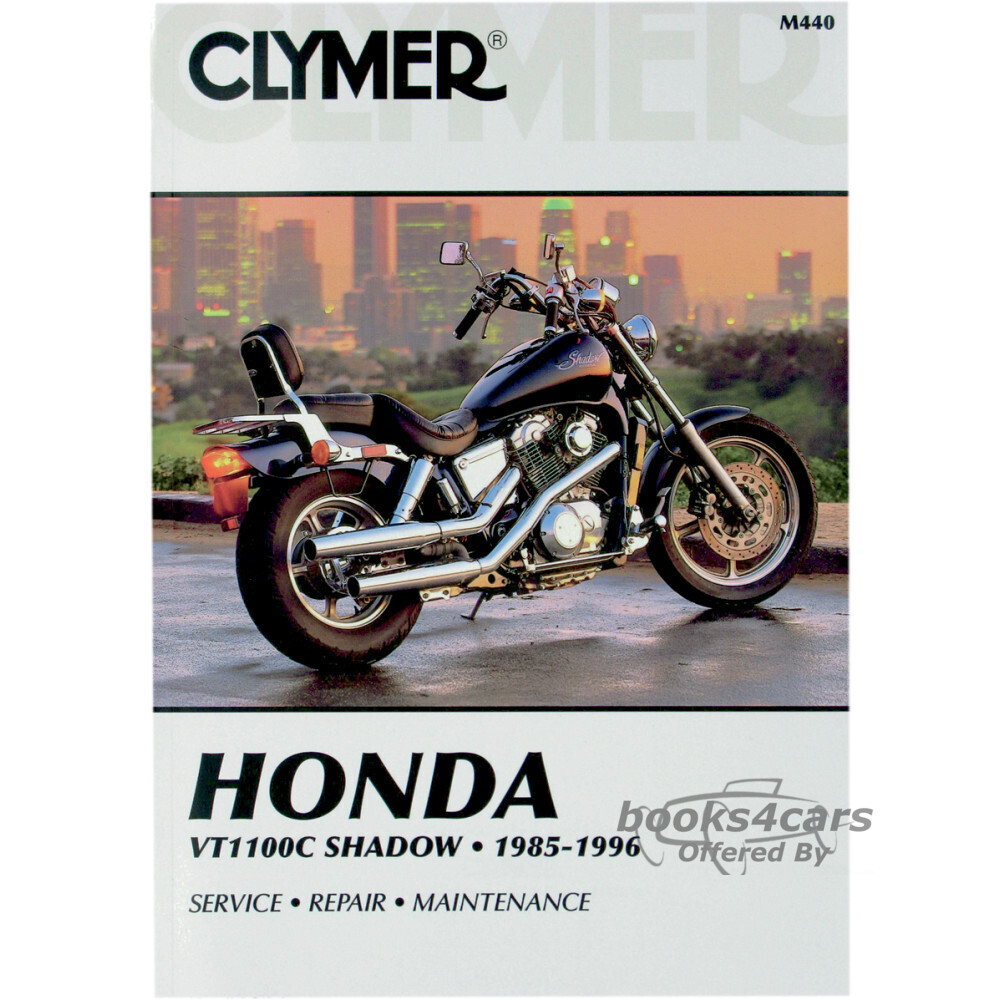 view cover of 1985-1996 Shadow 1100cc V Twin Shop Service Repair Manual, 392 pages by Clymer for Honda VT1100C