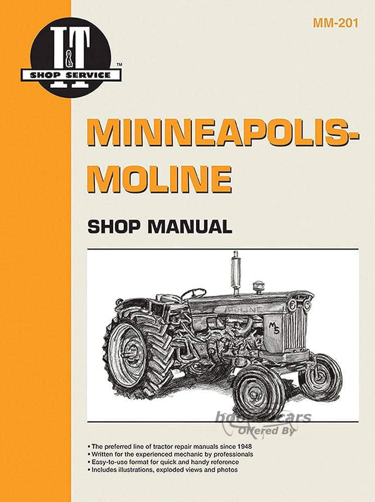 view cover of Models A, R, V Tractor Shop Service Repair Manual, 432 pages by Clymer for B.F. Avery published in 1990