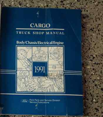 view cover of 1991 Cargo Service Manual, complete by Ford Truck