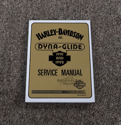 view cover of 1991 Dynaglide Shop Service Repair Manual by Harley Davidson