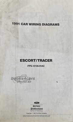 view cover of 1991 Escort Tracer 11