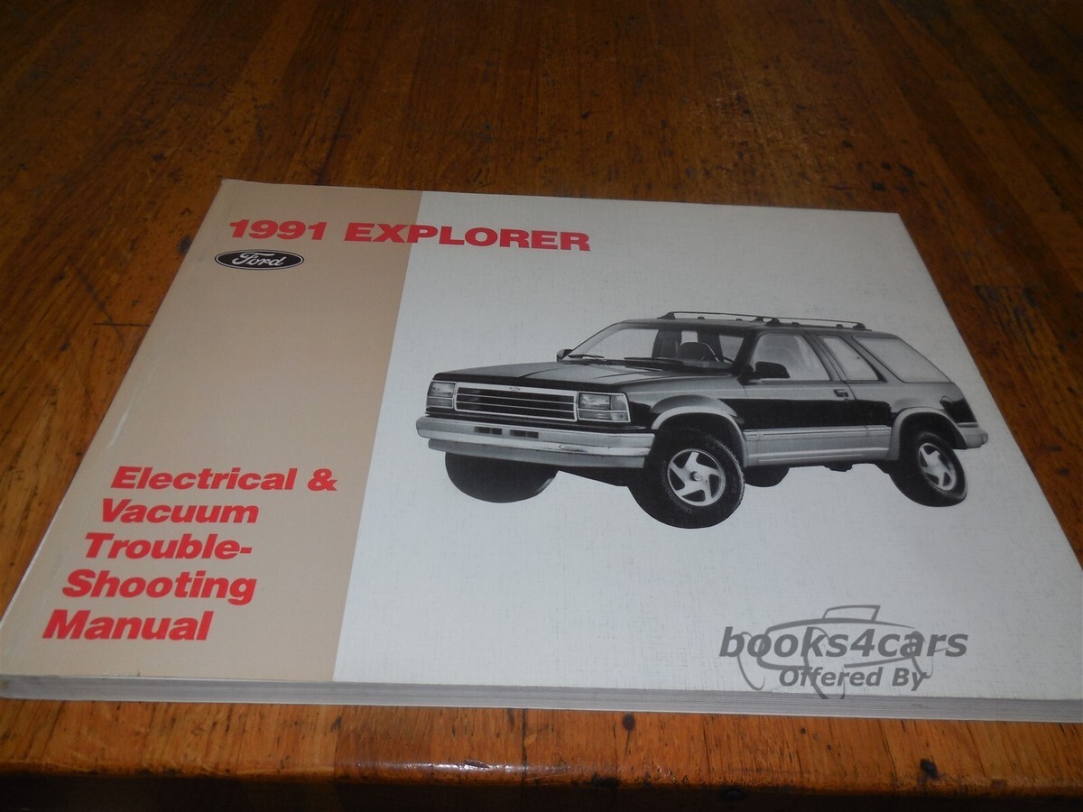 view cover of 1991 Explorer Electrical Troubleshooting Manual by Ford