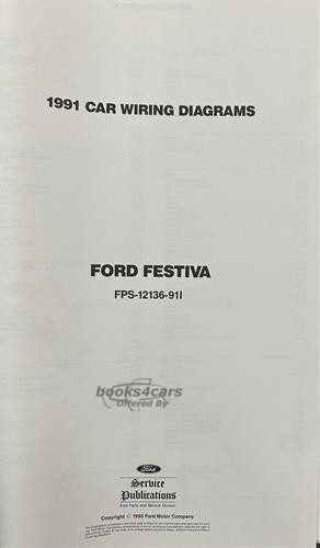 view cover of 1991 Festiva 11