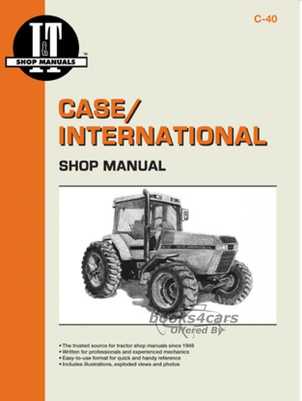 view cover of Magnum Models 7110 7120 7130 7140 Tractor Shop Service Repair Manual 136 pages Case & International published in 1992 by I&T