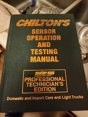 view cover of 1990-1994 Sensor Operation & Testing Manual for Domestic & Import cars and light truck. Professional Technicians Edition by Chiltons