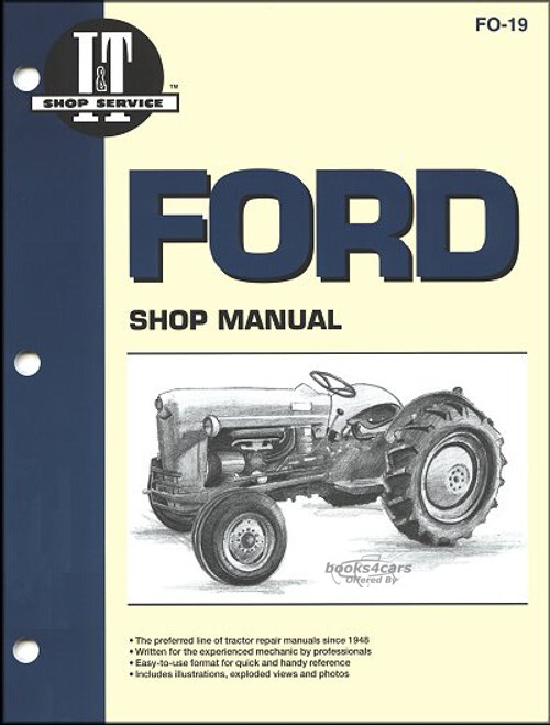 view cover of Model NAA Jubilee Tractor Shop Service Repair Manual, 48 pages by I&T for Ford New Holland, published in 1992