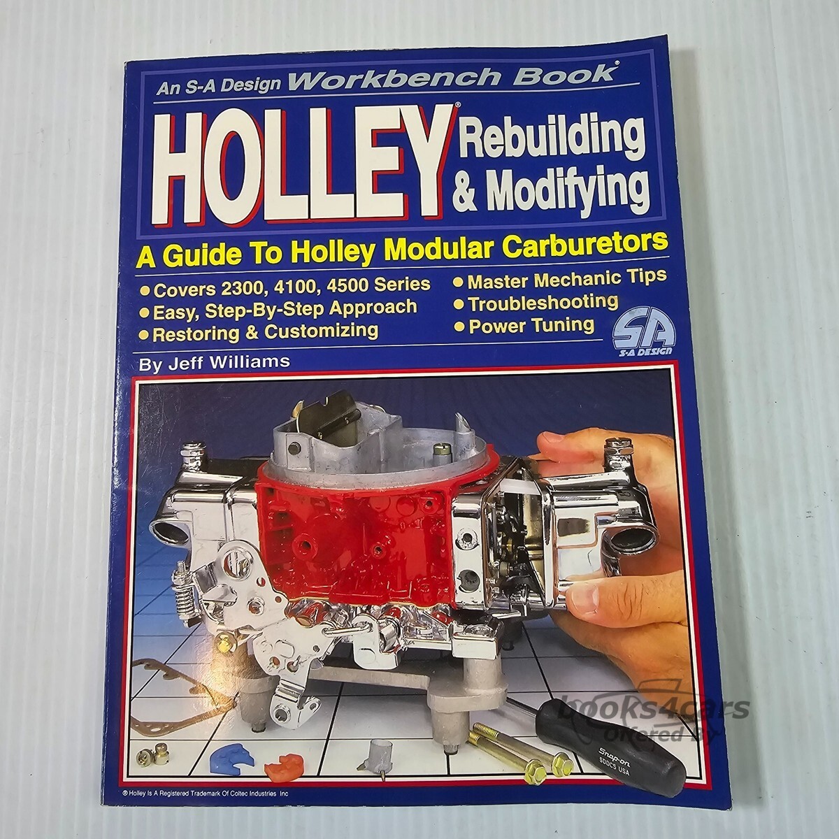 view cover of Holly Rebuilding and Modifying by Jeff Williams - A Guide to Holley Modular Carburetors