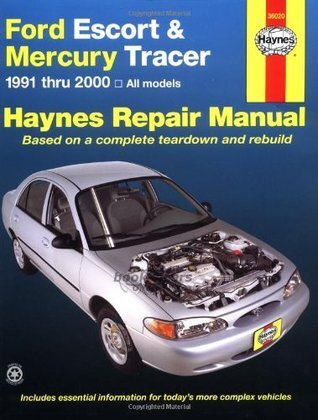 view cover of 1991-2000 Escort & Tracer Ford & Mercury shop service repair manual by Haynes