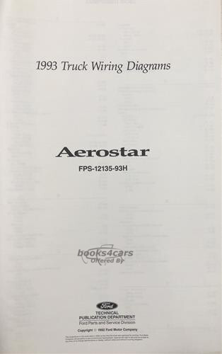 view cover of 1993 Aerostar 11