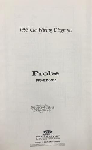view cover of 1993 Probe 11