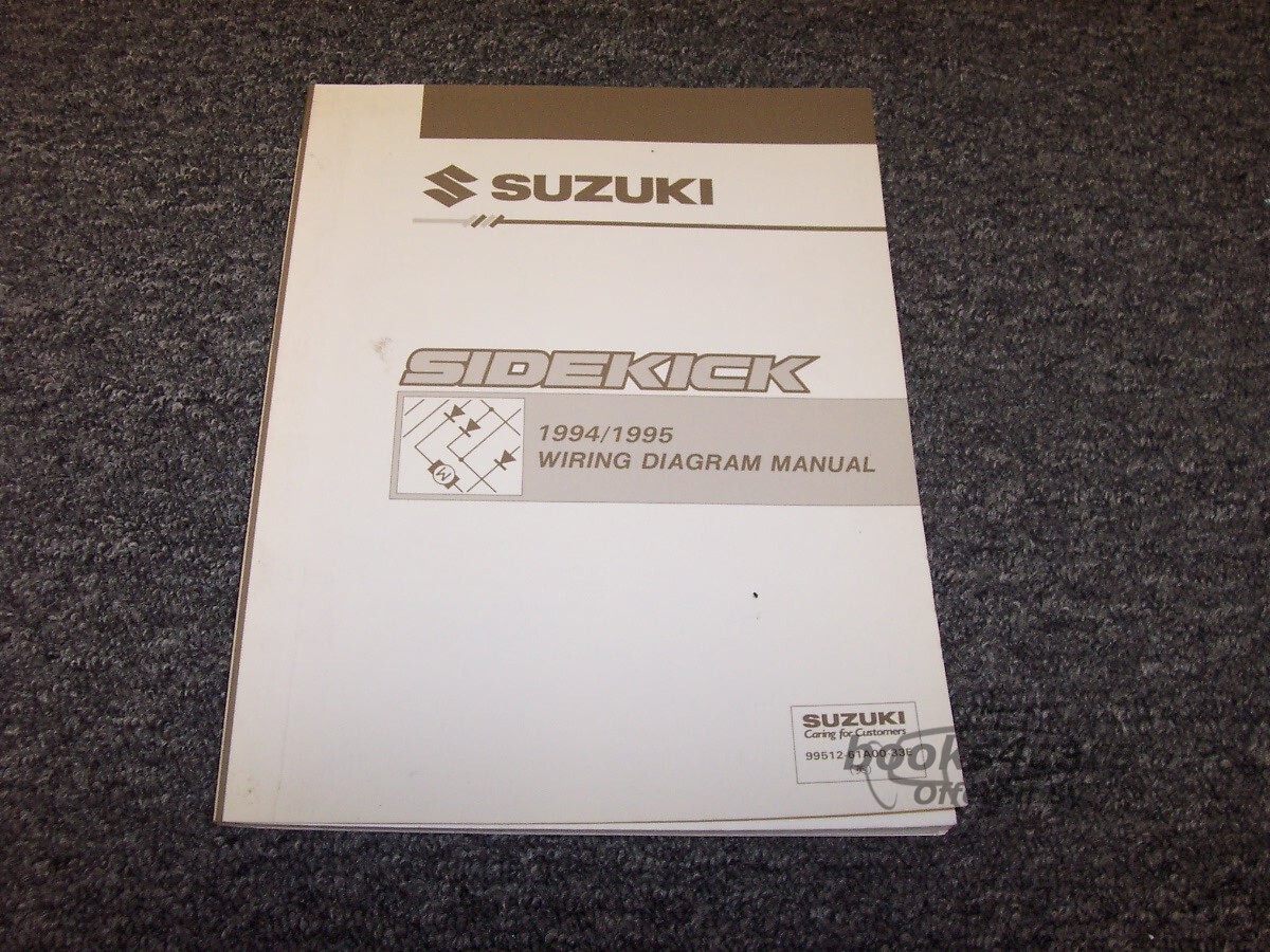 view cover of 1994-1995 Sidekick Wiring Diagram Manual by Suzuki