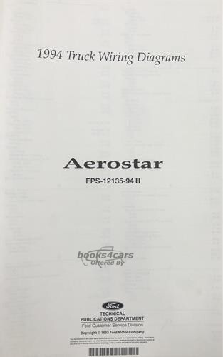 view cover of 1994 Aerostar 11