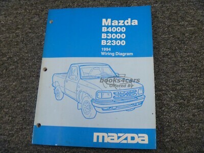 view cover of 1994 B2300 B3000 B4000 truck wiring diagrams manual by Mazda