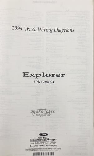view cover of 1994 Explorer 11