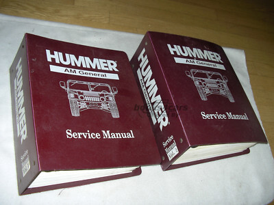 view cover of 1994 Hummer Shop Service Repair Manual