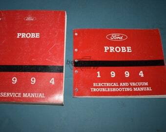 view cover of 1994 Probe Electrical & Vacuum troubleshooting manual by Ford