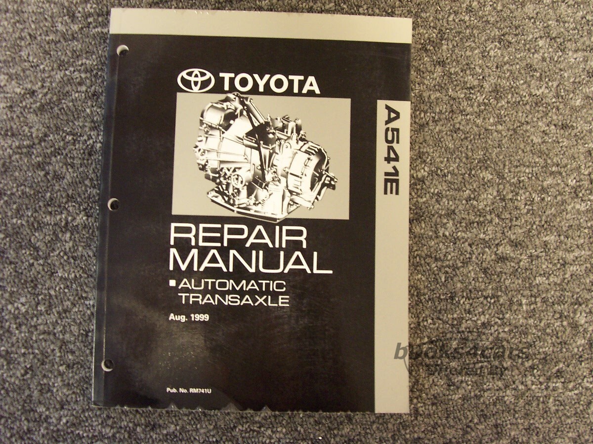 view cover of Camry Avalon A541E Automatic Transaxle Shop Service Repair Manual by Toyota