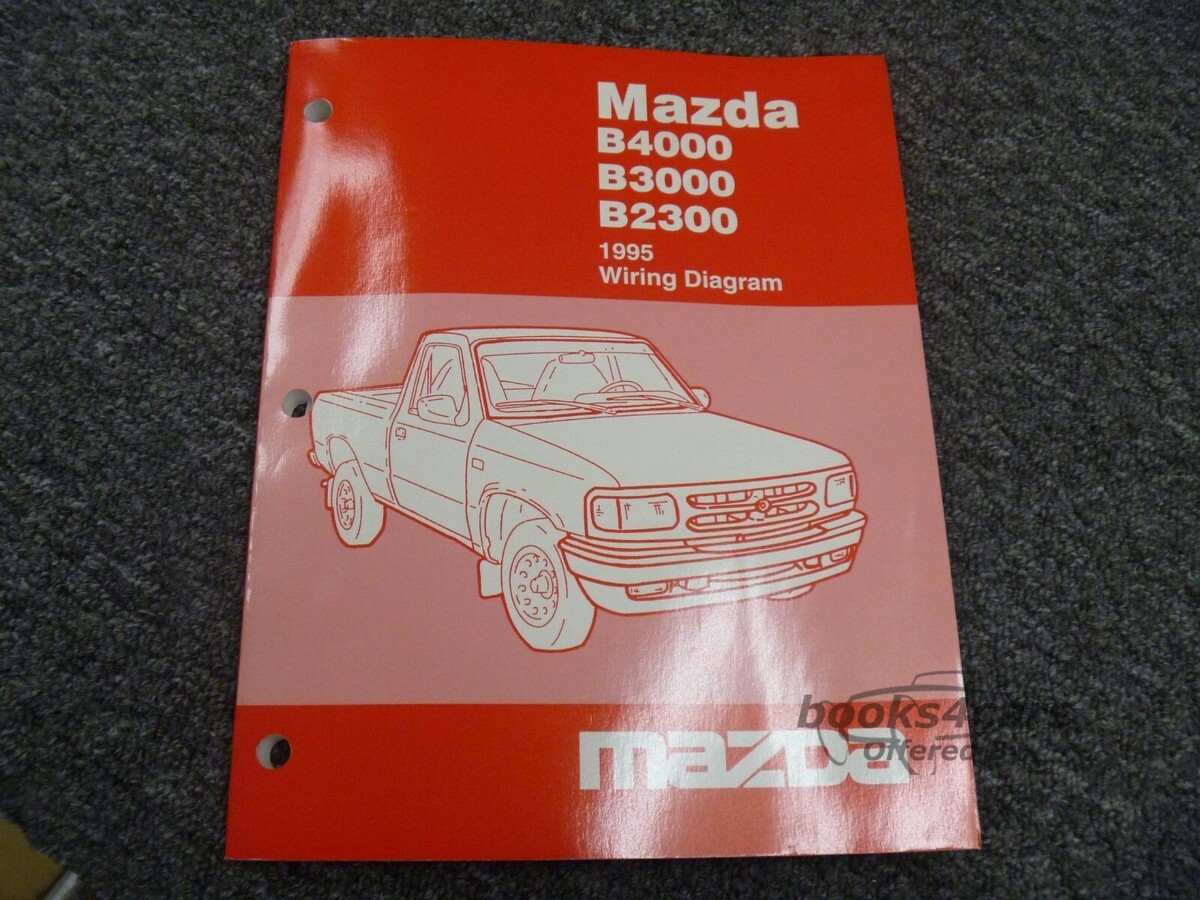 view cover of 1995 Truck electrical wiring diagrams manual for B2300, B3000, & B4000 by Mazda