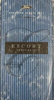 view cover of 1995 Escort Owners Manual by Ford 402 pages