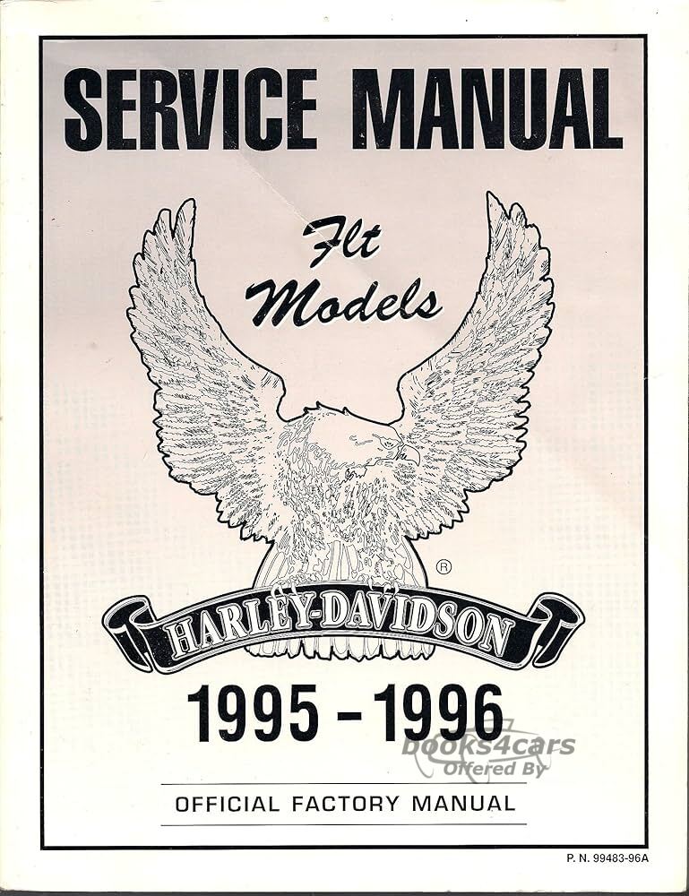 view cover of 1995-1996 FLT Shop Service Repair Manual by Harley Davidson in SPANISH