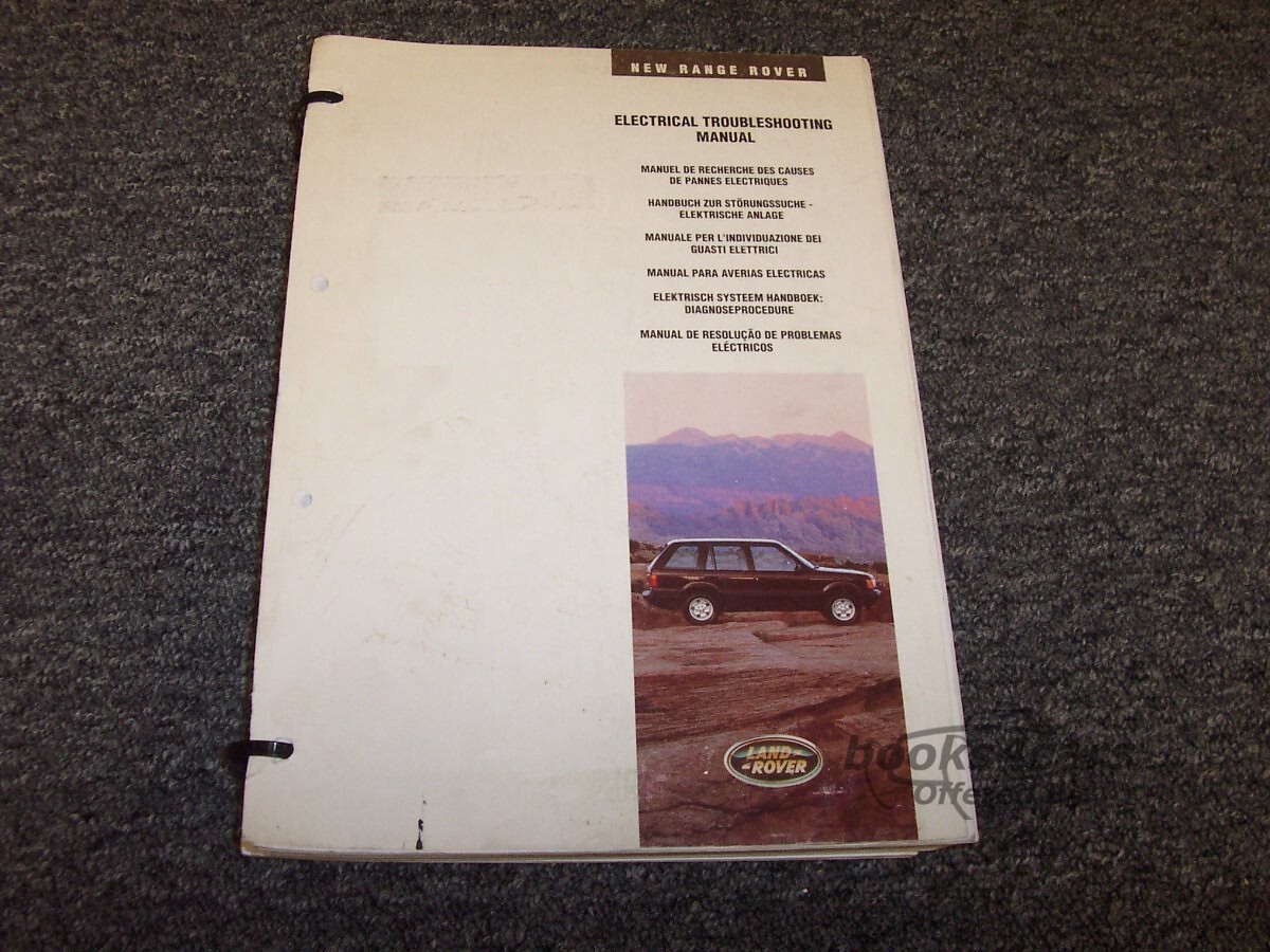 view cover of 1995-2001 Electrical Troubleshooting Manual by Land Rover for Range Rover new body