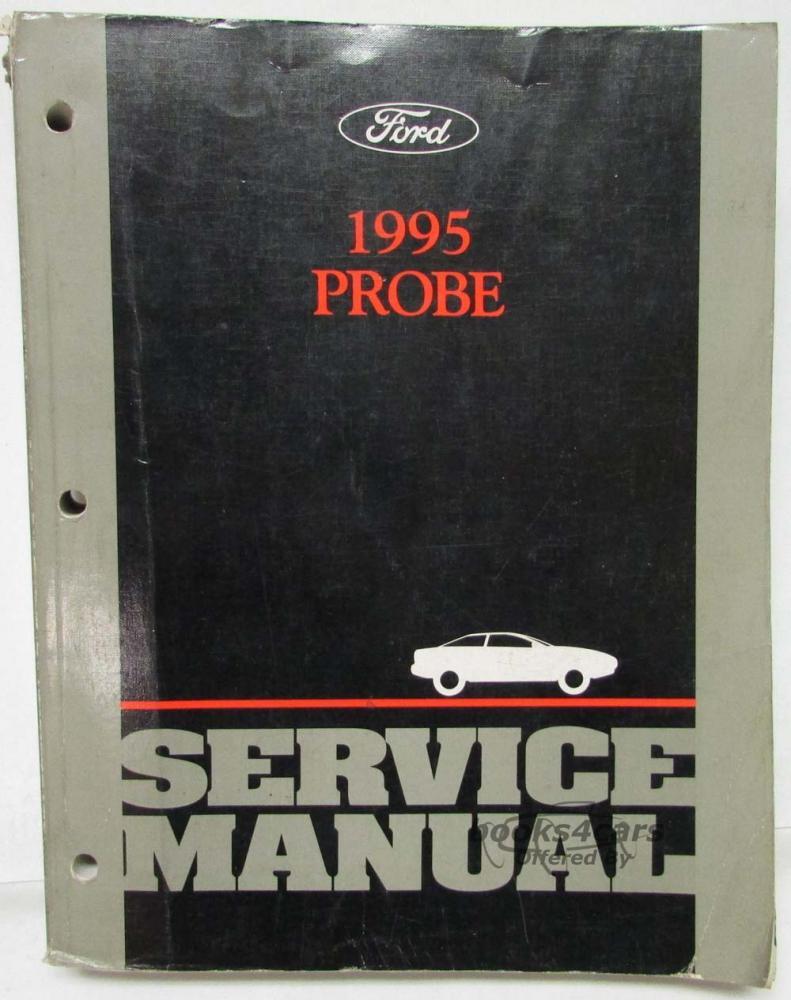 view cover of 1995 Probe Shop Service Repair Manual by Ford