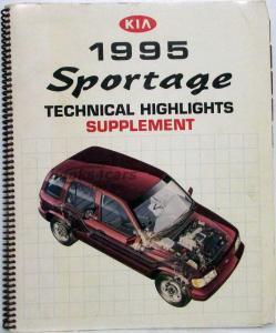 1995 Sportage Technical Highlights Manual by Kia