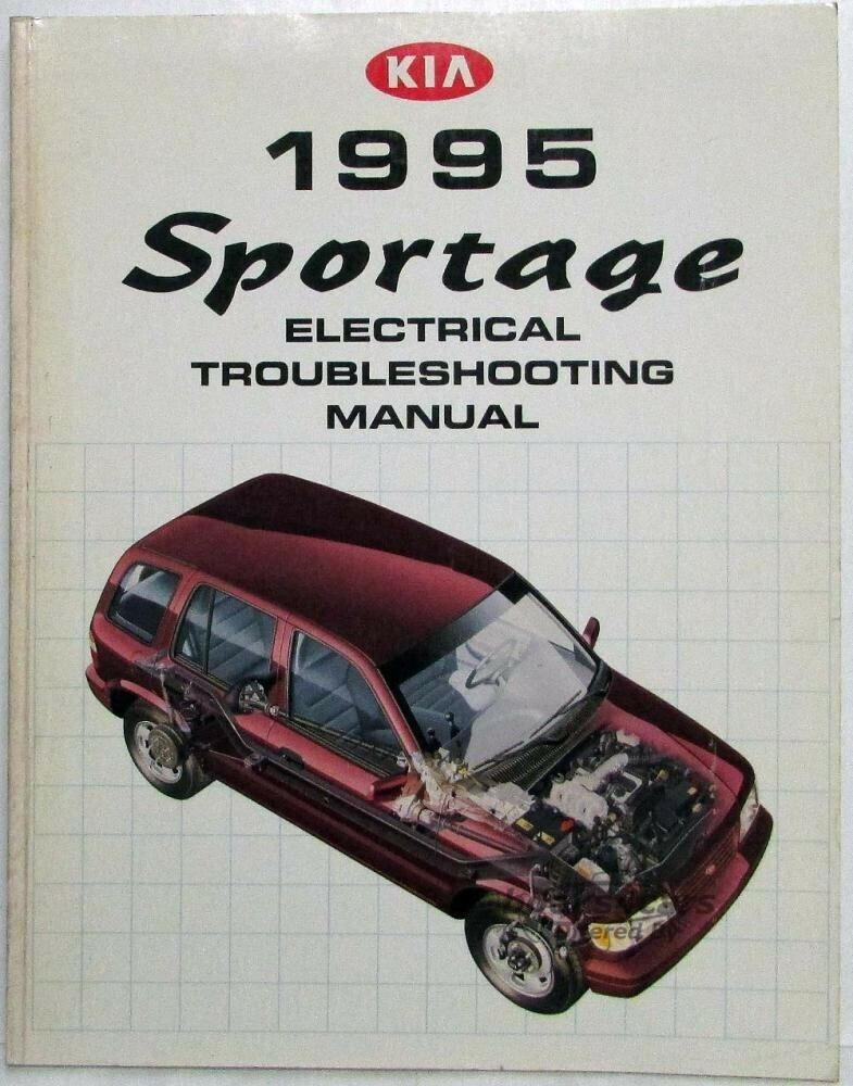 1995 Sportage electrical troubleshooting manual by Kia