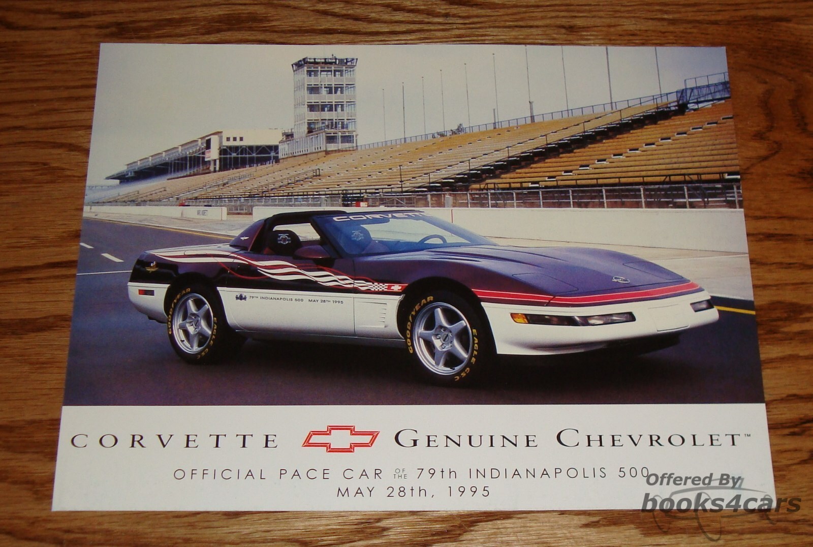 view cover of 1995 Chevrolet Corvette Sales Brochure Sheet