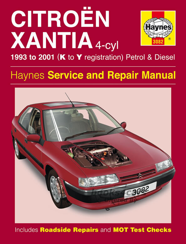 view cover of 1993-2001 Citroen Xantia shop service repair manual gas & diesel by Haynes