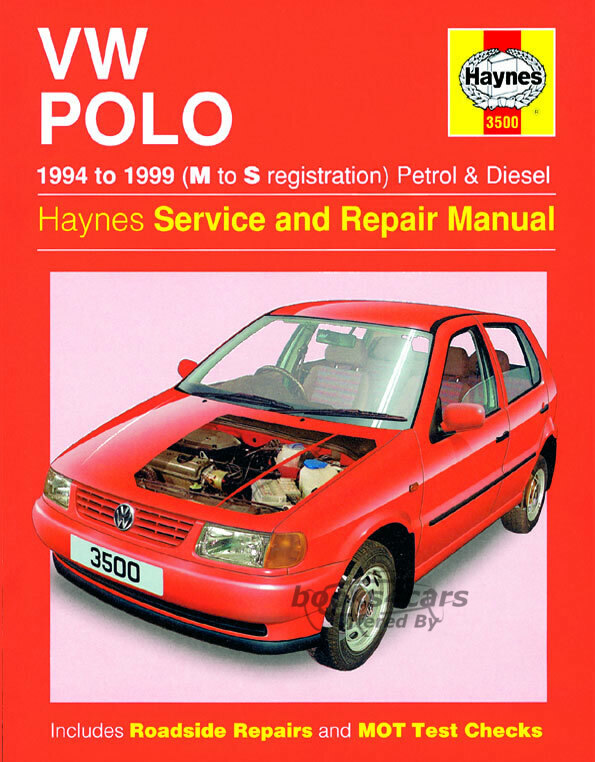 view cover of 1994-1999 Polo Hatchback Service & Repair manual by Haynes for Volkswagen, gas & diesel engines