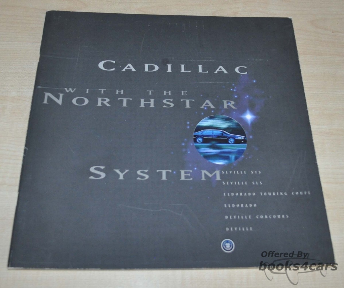 view cover of 1996 Cadillac Range Sales Brochure With the Northstar System
