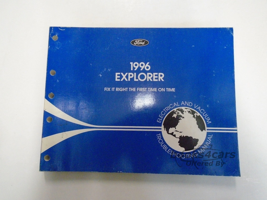 view cover of 1996 Explorer electrical vacuum & troubleshooting manual by Ford Truck