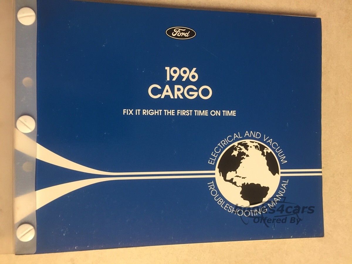 view cover of 1996 Cargo Electrical and Vacuum troubleshooting manual by Ford Truck