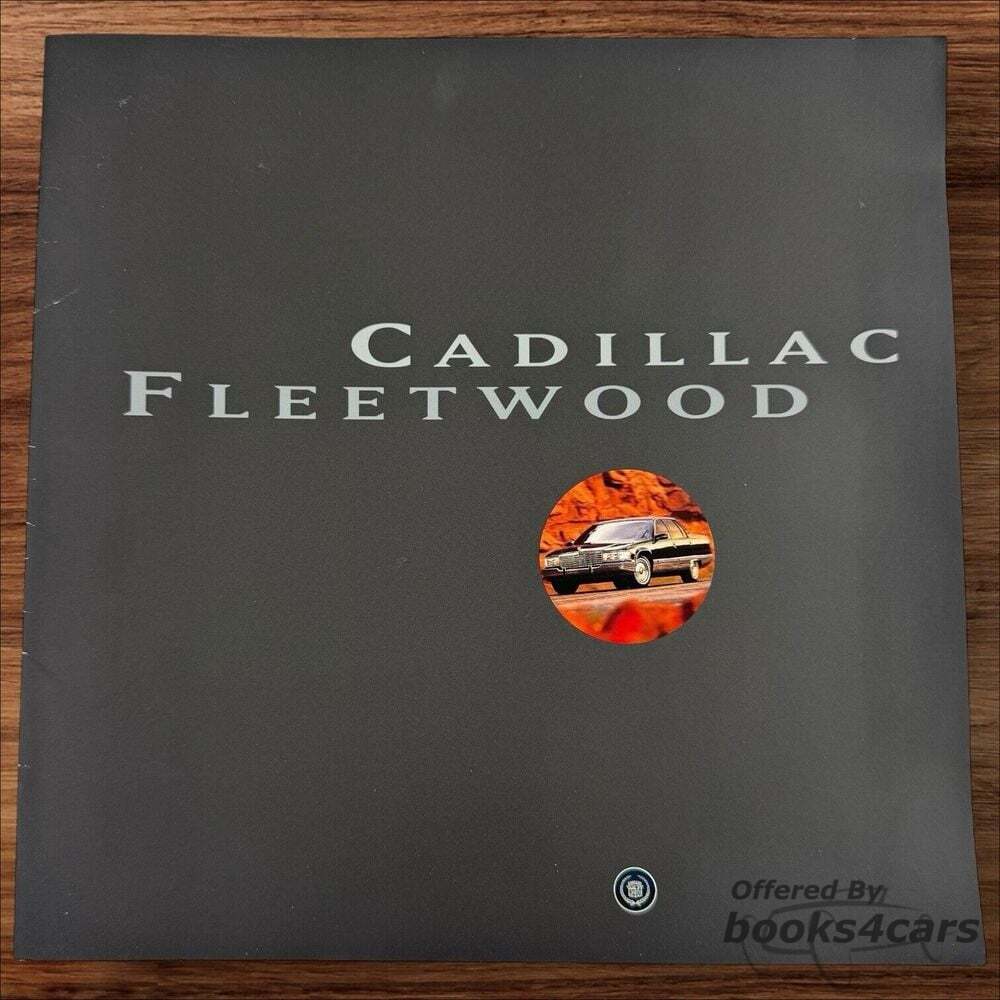 view cover of 1996 Cadillac Fleetwood Sales Brochure