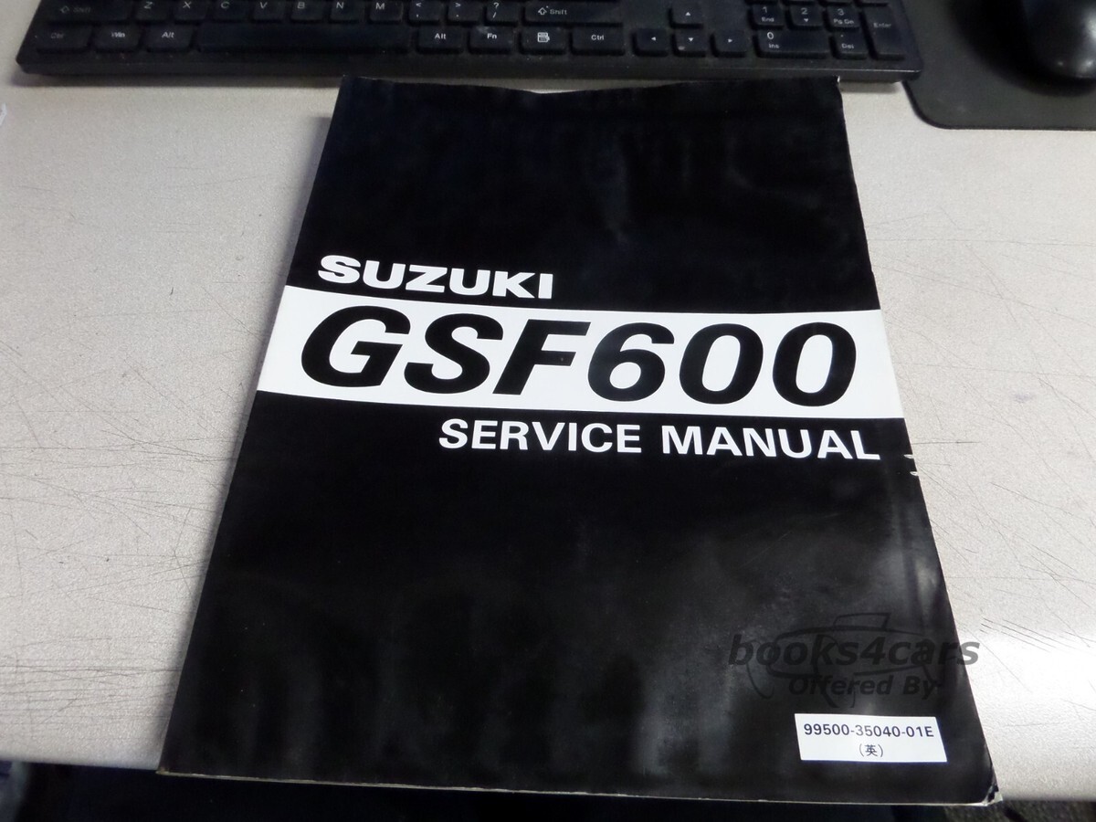 view cover of 1996 GSF600S Factory Service Manual by Suzuki for GSF 600 S