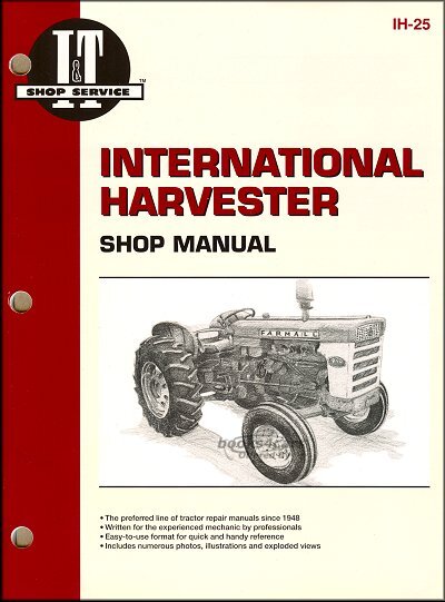 view cover of Models 460, 560, 606, 660, 2606, Tractor Shop Service Repair Manual, 96 pages by I&T for International Harvester (Farmall) published in 1996