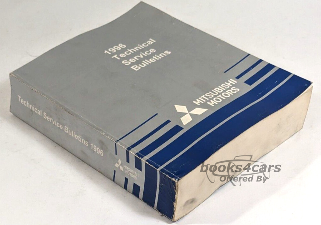 view cover of 1996 Technical Service Bulletins by Mitsubishi