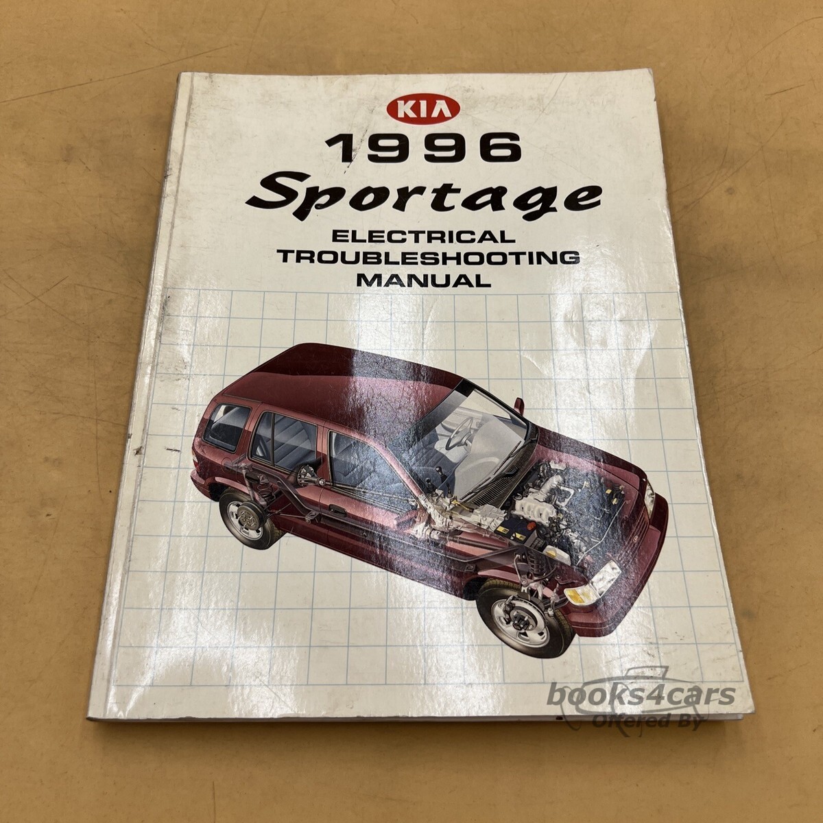 view cover of 1996 Sportage Electrical Troubleshooting Manual by Kia