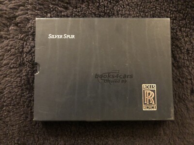 view cover of 1996 Silver Spur owners manuals by Rolls Royce