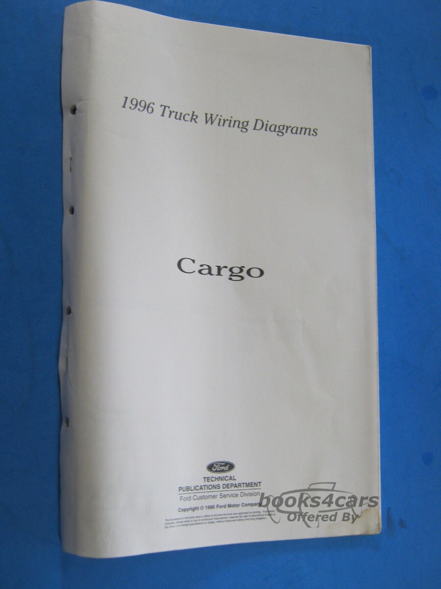 view cover of 1996 Cargo Wiring Diagram By Ford