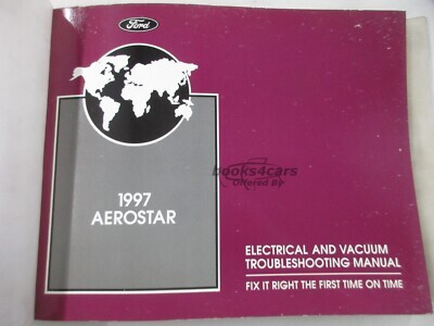 view cover of 1997 Aerostar Electrical and Vacuum Troubleshooting Manual by Ford
