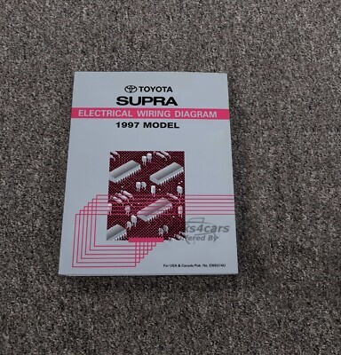view cover of 1997 Supra Electrical wiring Diagram Manual by Toyota