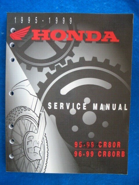 view cover of 1995-1999 CR80R & CR80RB Shop Service Repair Manual by Honda