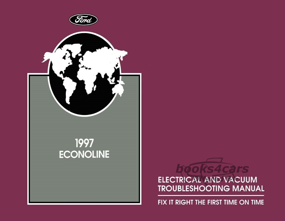 view cover of 1997 Econoline Electrical & Vacuum Troubleshooting Manual by Ford