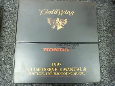 view cover of 1997 GL1500 Goldwing Shop service repair Manual by Honda
